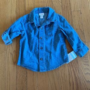Cat and Jack Button Up Boys - 12 Months
